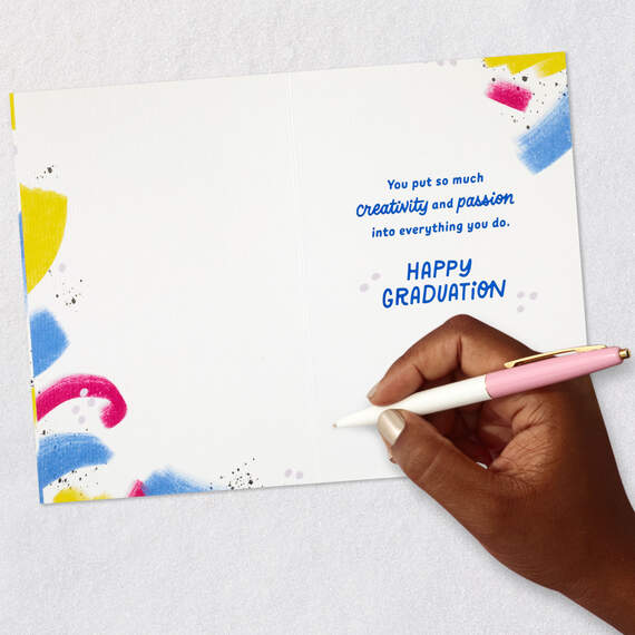 Your Creativity and Passion Graduation Card for Niece, , large image number 6