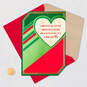 A Man Like Me Is Thankful for a Man Like You Romantic Christmas Card, , large image number 6