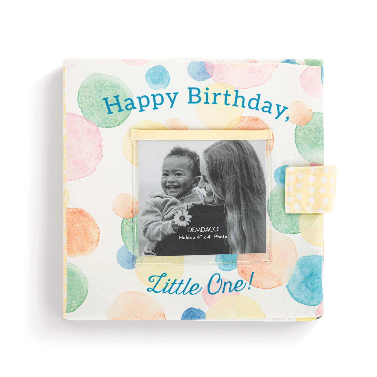 Demdaco Happy Birthday Little One Soft Photo Book, , large image number 1