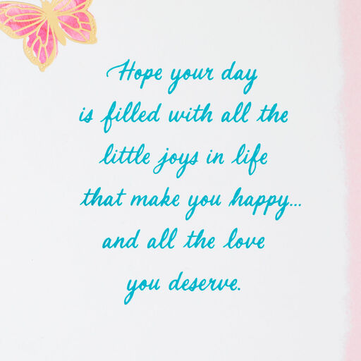 All the Little Joys and Love Mother's Day Card for Daughter-in-Law, 