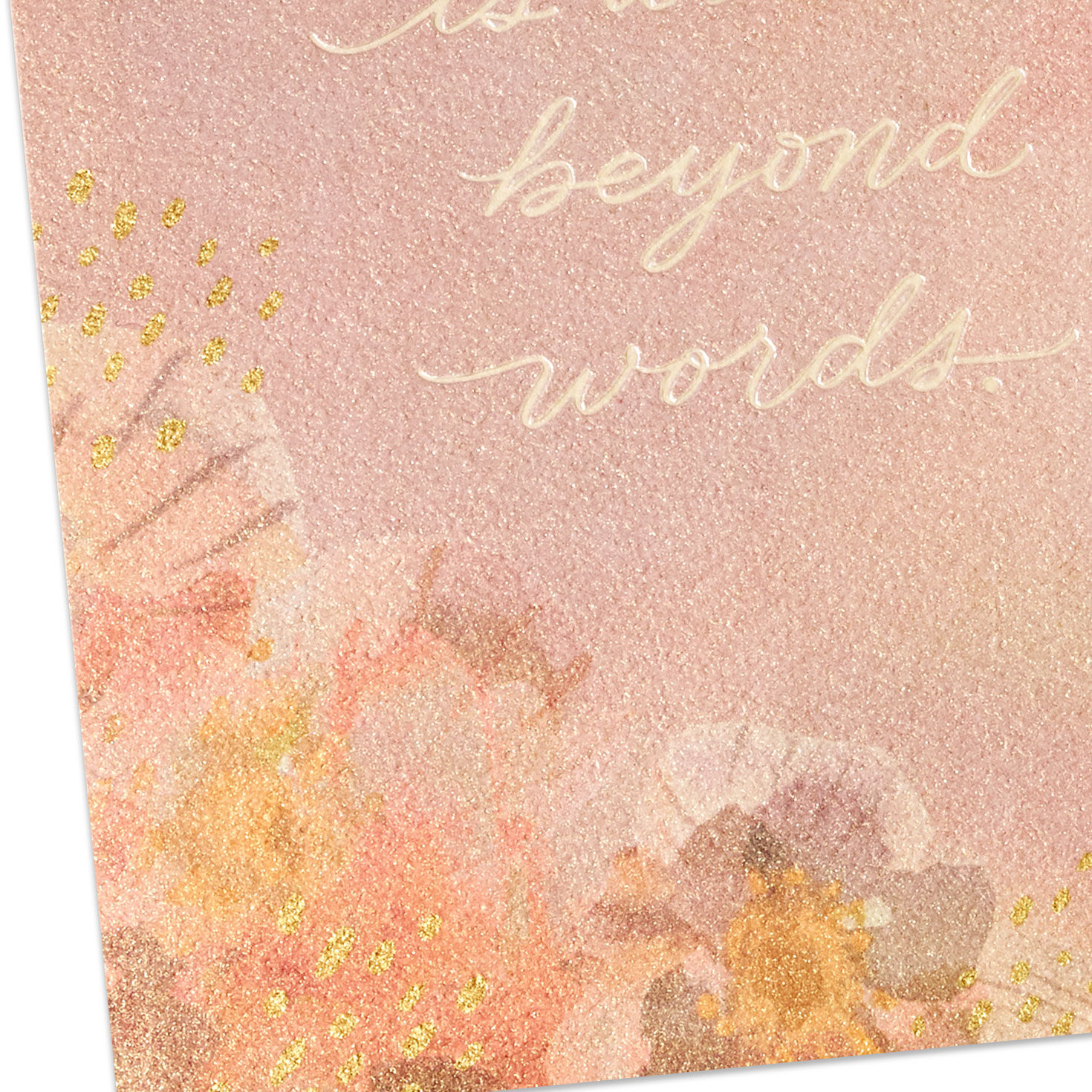 A Loss Beyond Words Sympathy Card for Loss of Daughter for only USD 5.99 | Hallmark
