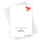 Modern Red Bow Custom Holiday Card, , large image number 5