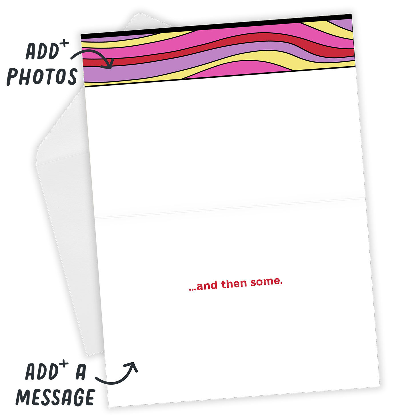 Personalized Fun Designs Photo Collage Love Photo Card  image number 4