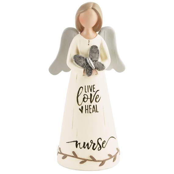 Live Love Heal Nurse Angel Figurine, 4.5", , large image number 1