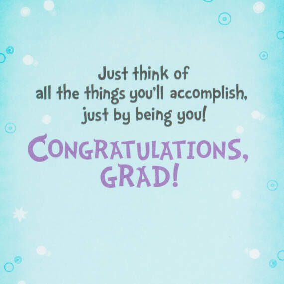 Dr. Seuss™ Oh, the Places You'll Go! Graduation Card, , large image number 3
