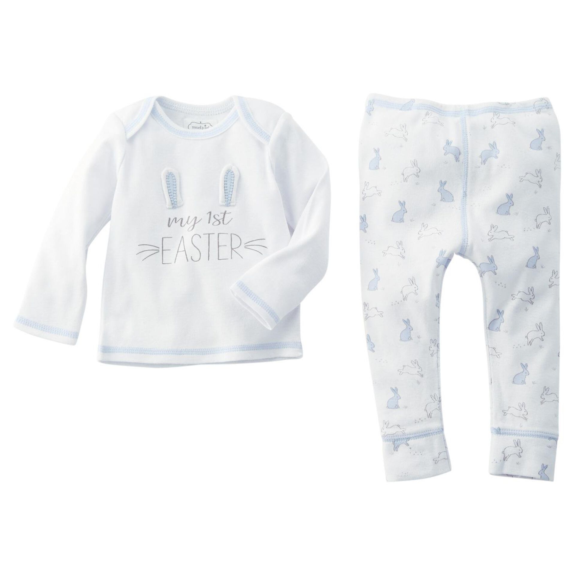 My First Easter Blue Bunnies Shirt And Pants Set Baby Clothes Hallmark