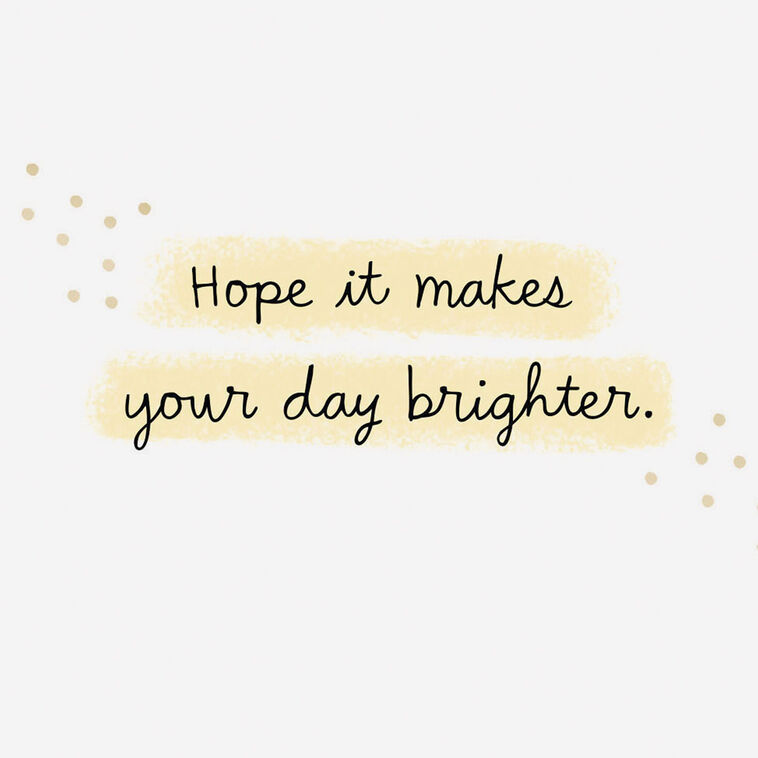 Sending You a Little Sunshine Gift Card Greeting Encouragement Card, , large image number 2