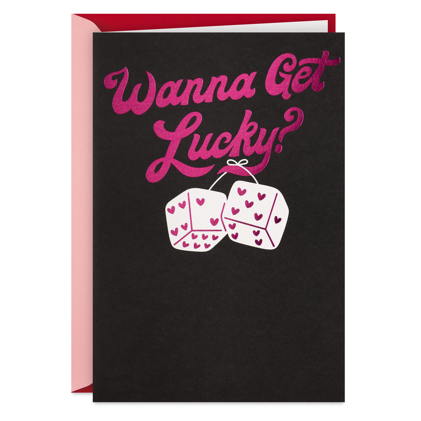 Wanna Get Lucky Funny Valentine's Day Card