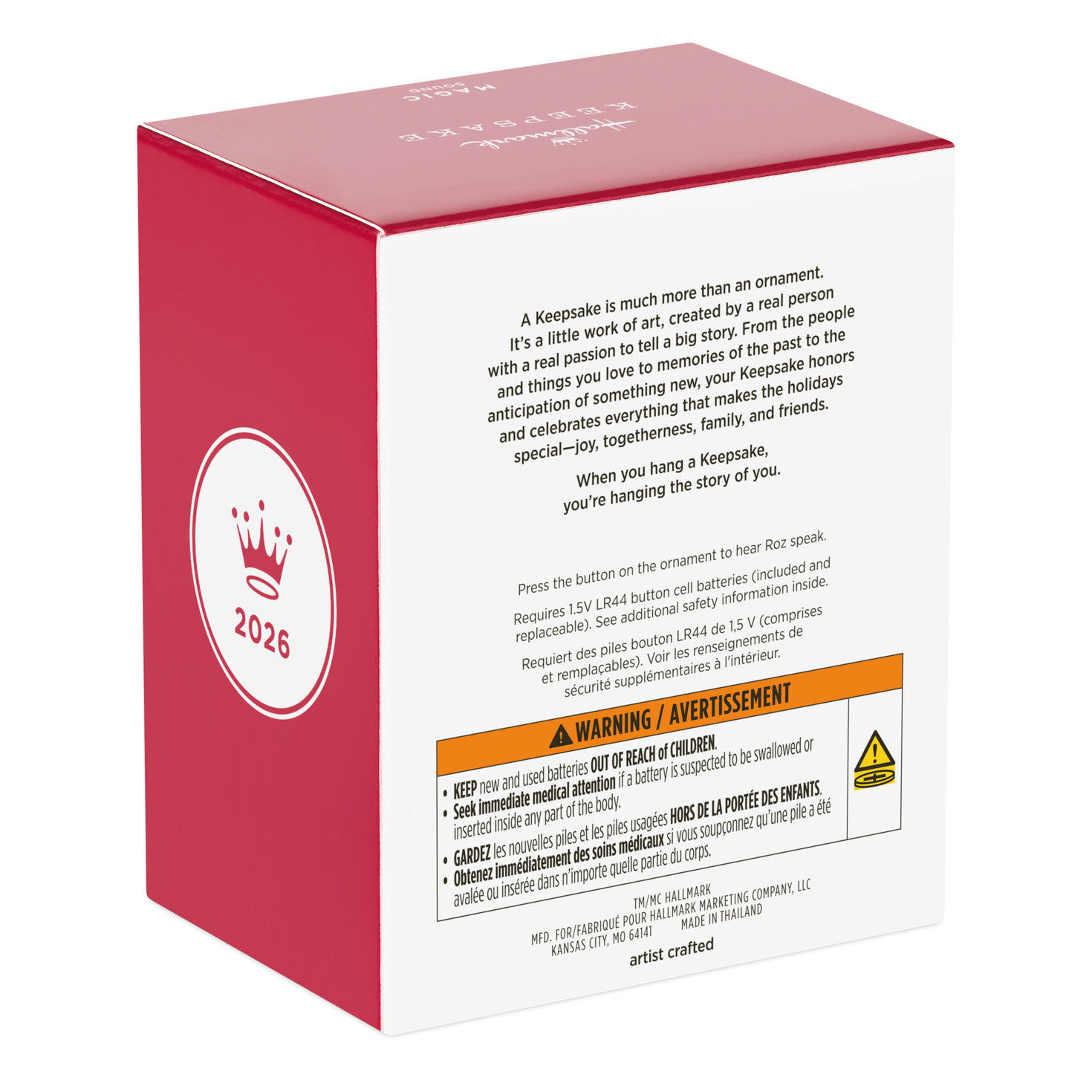 Monsters, Inc. Roz With Clipboard Ornament Package back image number 8