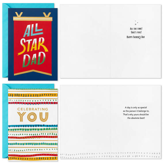 Bright and Warm Assorted Father's Day Cards, Pack of 24, , large image number 2