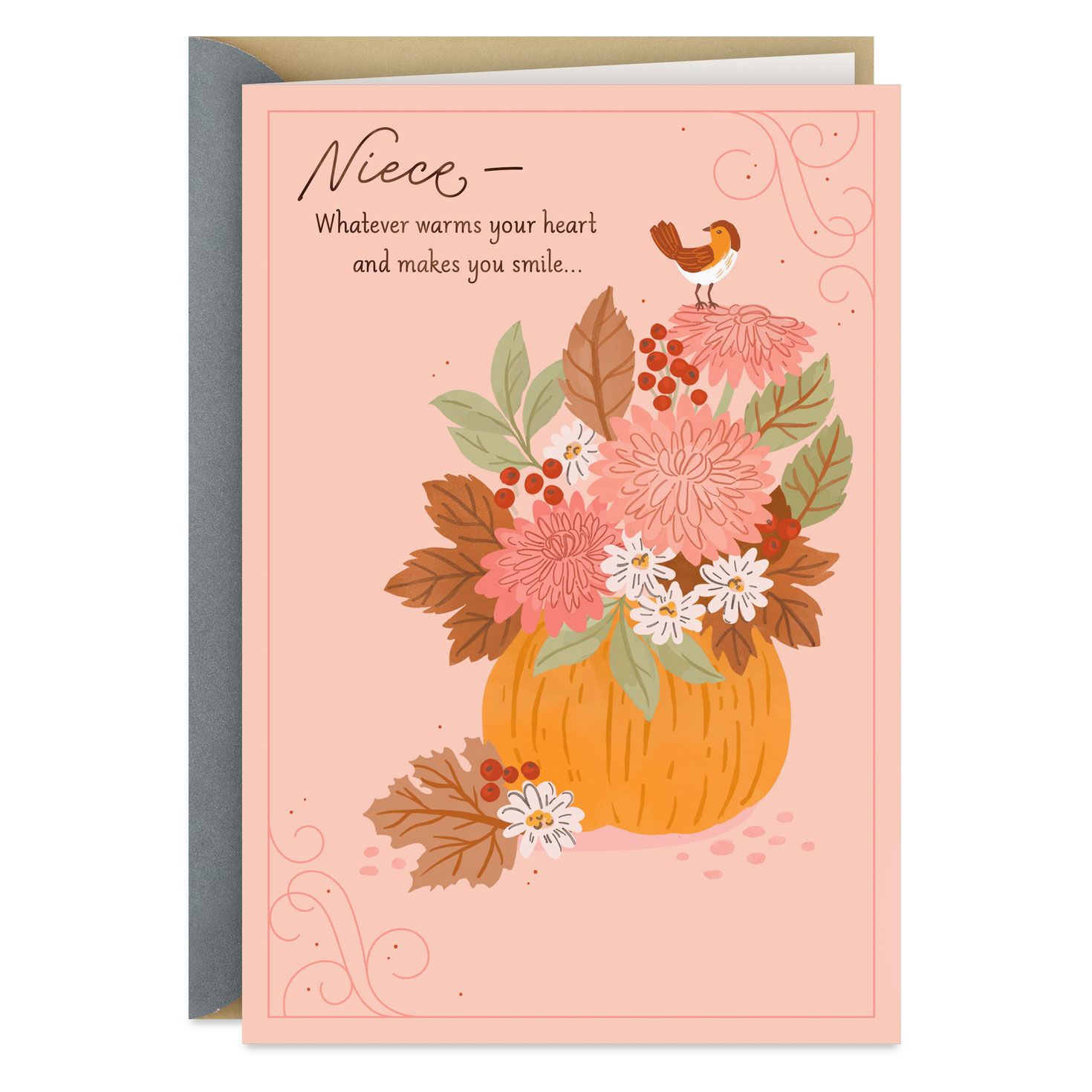 Wishing You Good Things Thanksgiving Card for Niece