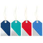 Assorted Striped and Solid Gift Tags, Set of 8, , large image number 1