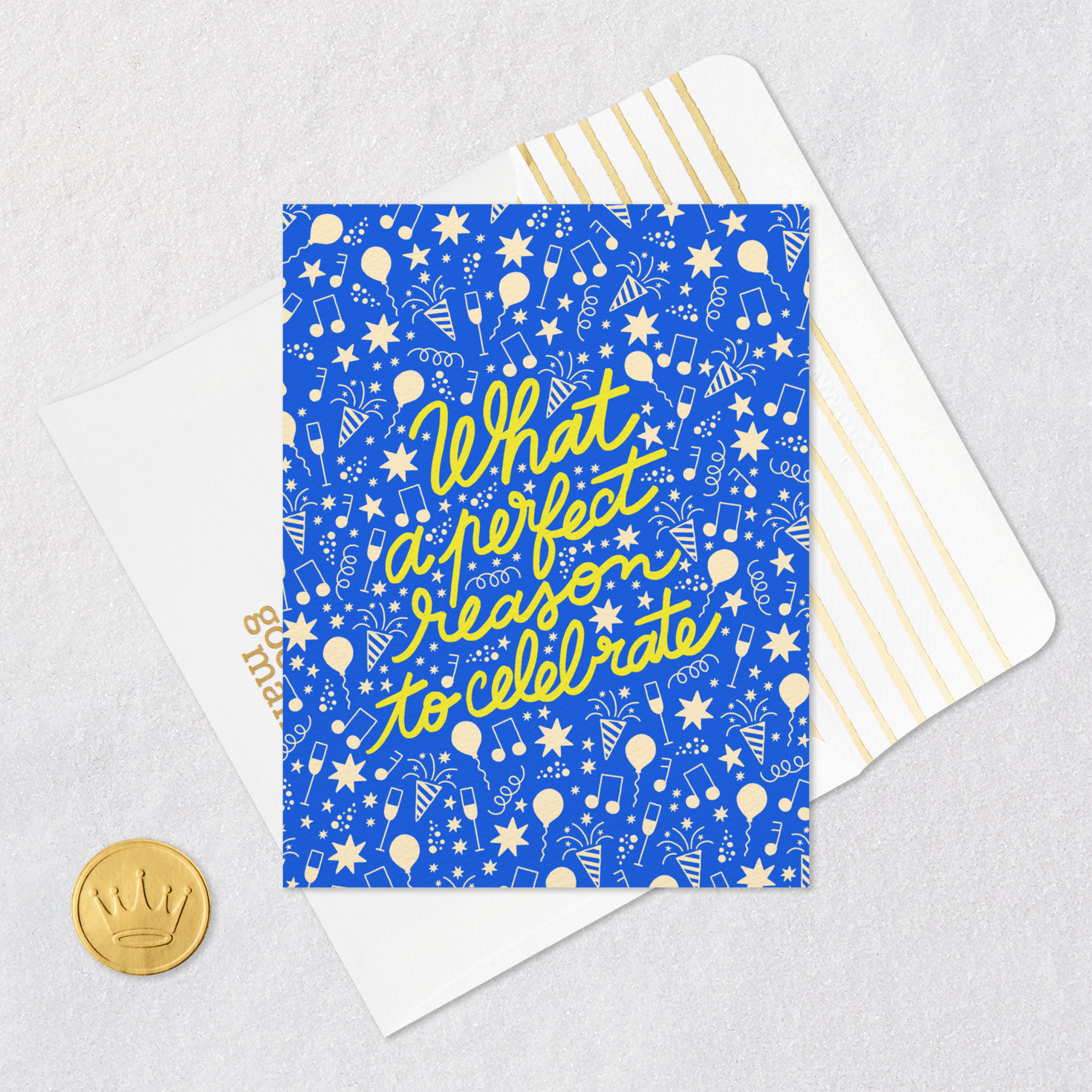 A Perfect Reason Celebration Card for only USD 3.99 | Hallmark