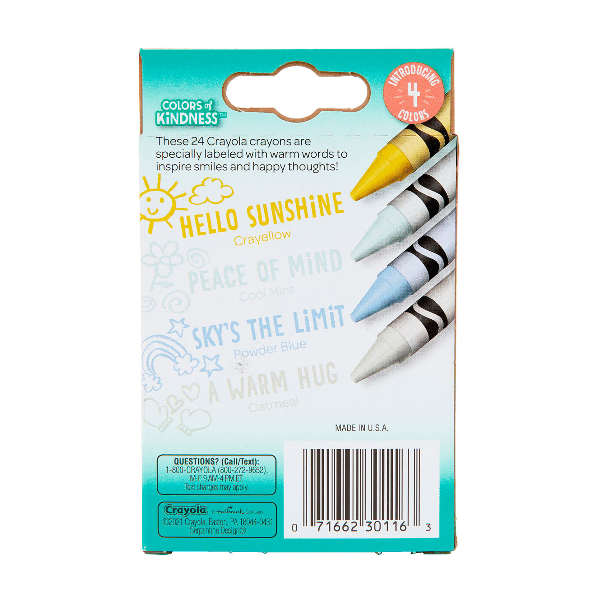 Crayola® Colors of Kindness Crayons, 24Count Arts & Crafts Hallmark