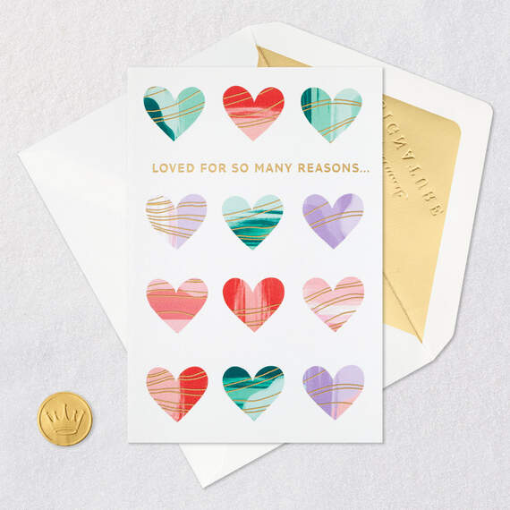 Loved for So Many Reasons Card for Mom, , large image number 5
