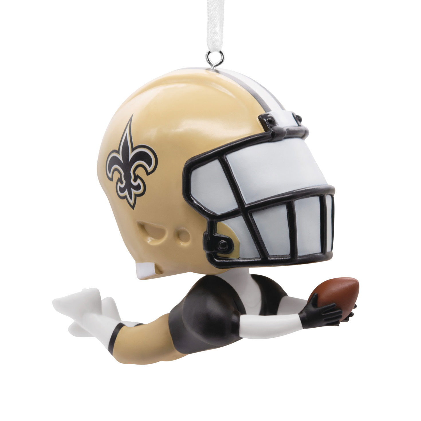 NFL New Orleans Saints Bouncing Buddy Hallmark Ornament, , large image number 1
