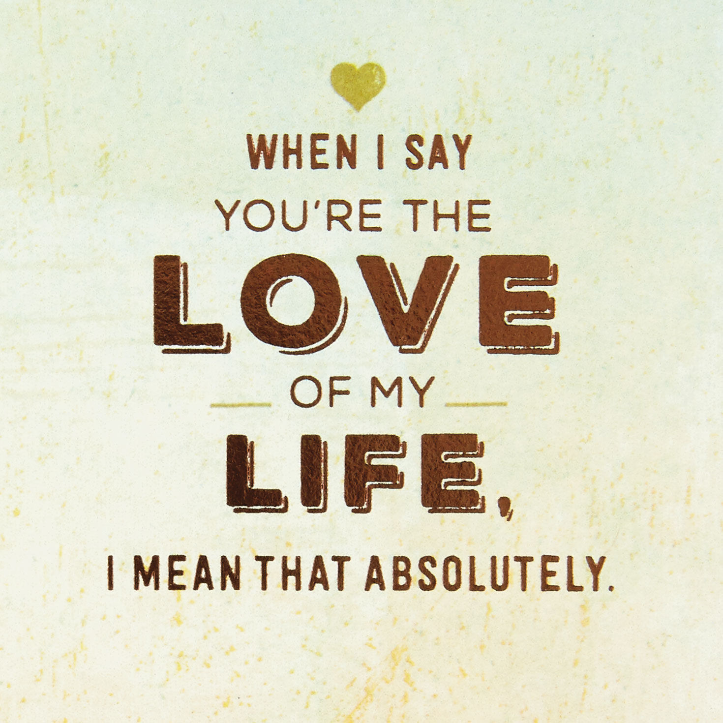 Green and Brown Hearts Love Card Sentiment image number 4