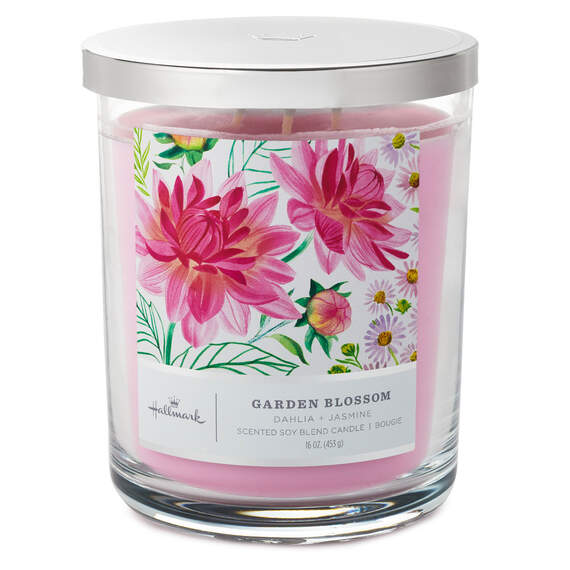 Garden Blossom 3-Wick Jar Candle, 16 oz., , large image number 1