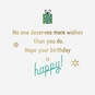 Merry Wishes Christmas Birthday Card, , large image number 2