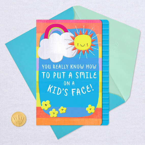 You Make School So Much Fun Thank-You Card for Teacher, , large image number 5