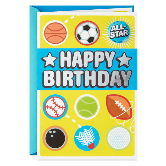 You're a Winner Birthday Card With Pin