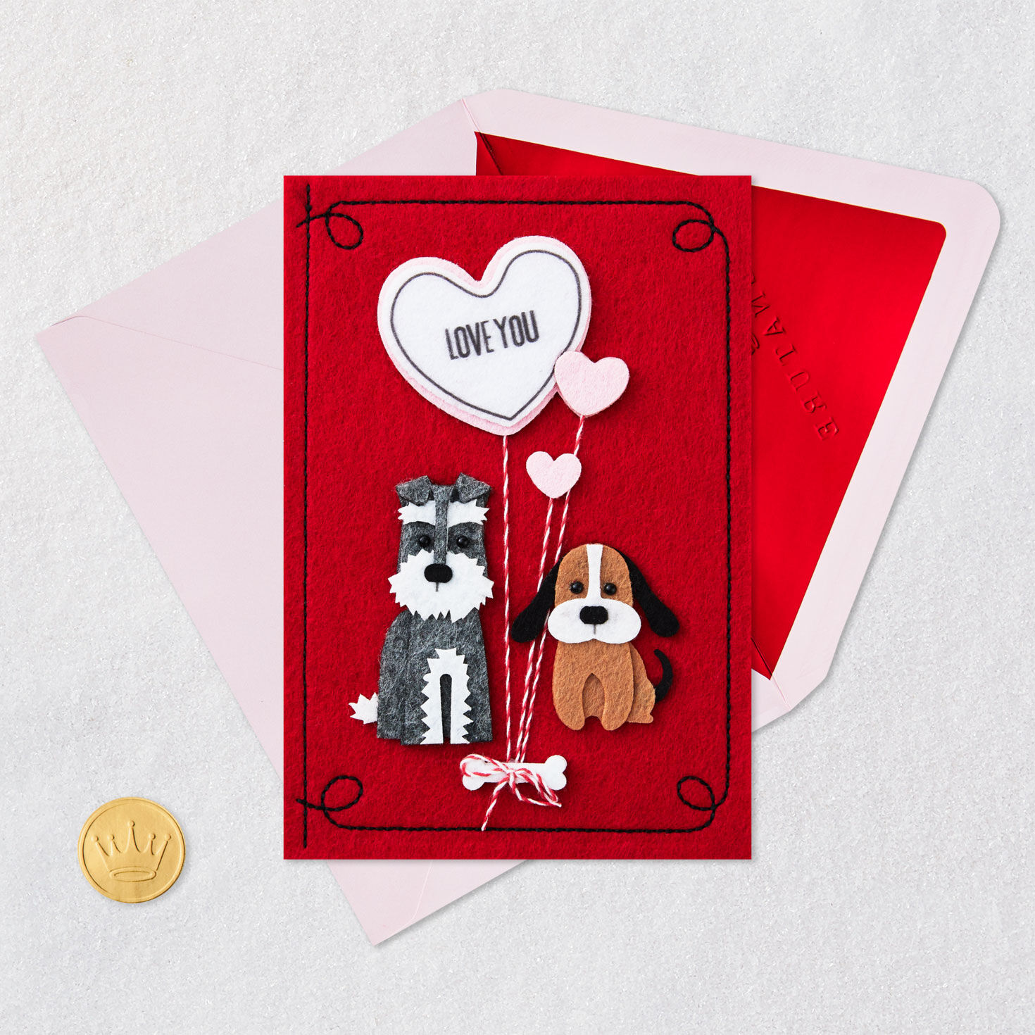 Love You So Doggone Much Valentine's Day Card for only USD 8.59 | Hallmark