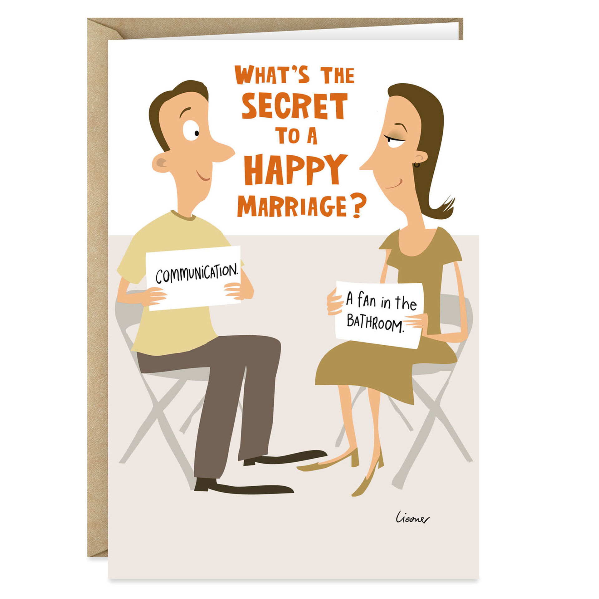Secret To A Happy Marriage Funny Anniversary Card For Couple Greeting Cards Hallmark Funny anniversary wishes for friends. secret to a happy marriage funny anniversary card for couple