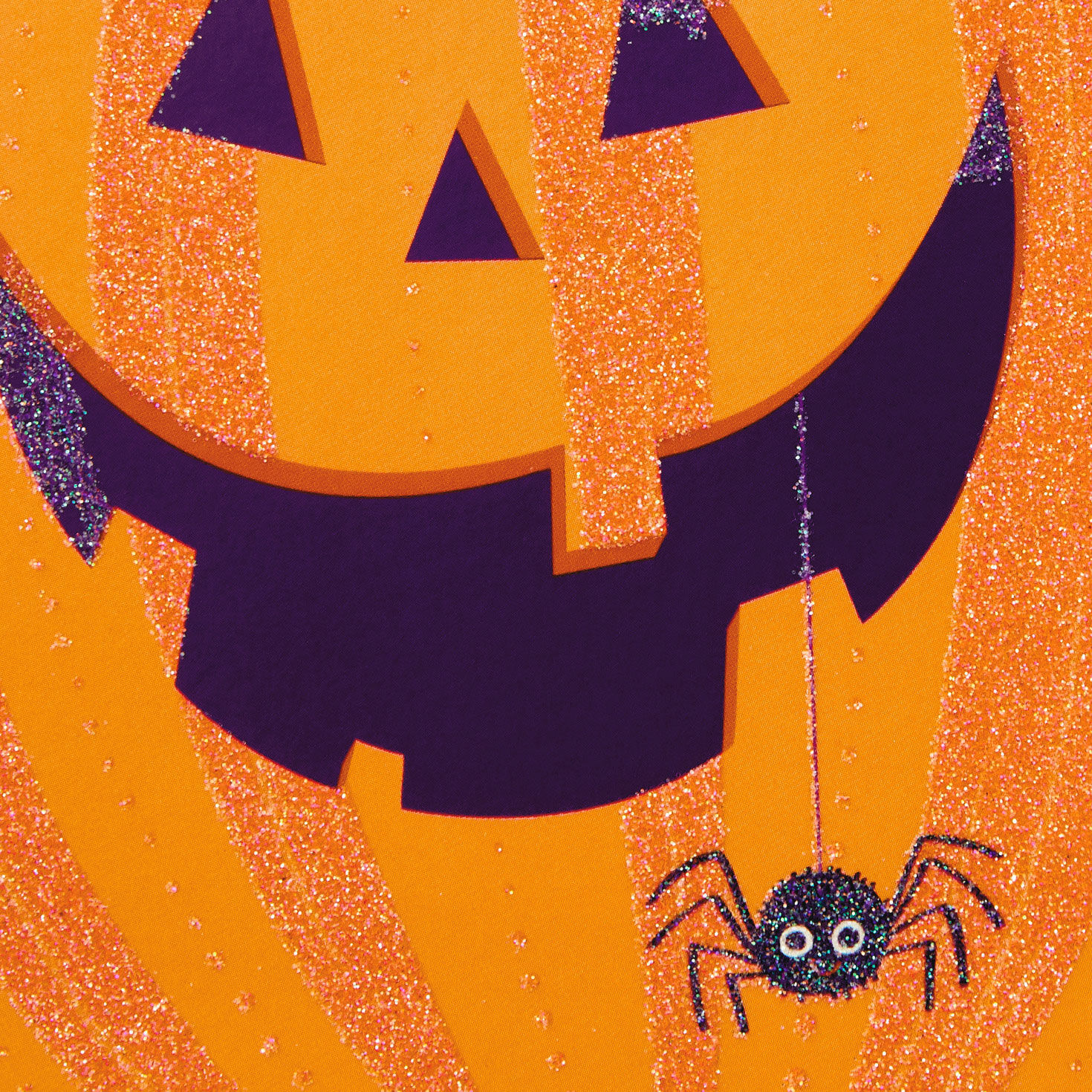 Crooked Smile Jack-o'-Lantern Halloween Cards Pack Cover Detail image number 4