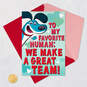 We Make a Great Team Funny Pop-Up Valentine's Day Card From Dog, , large image number 7