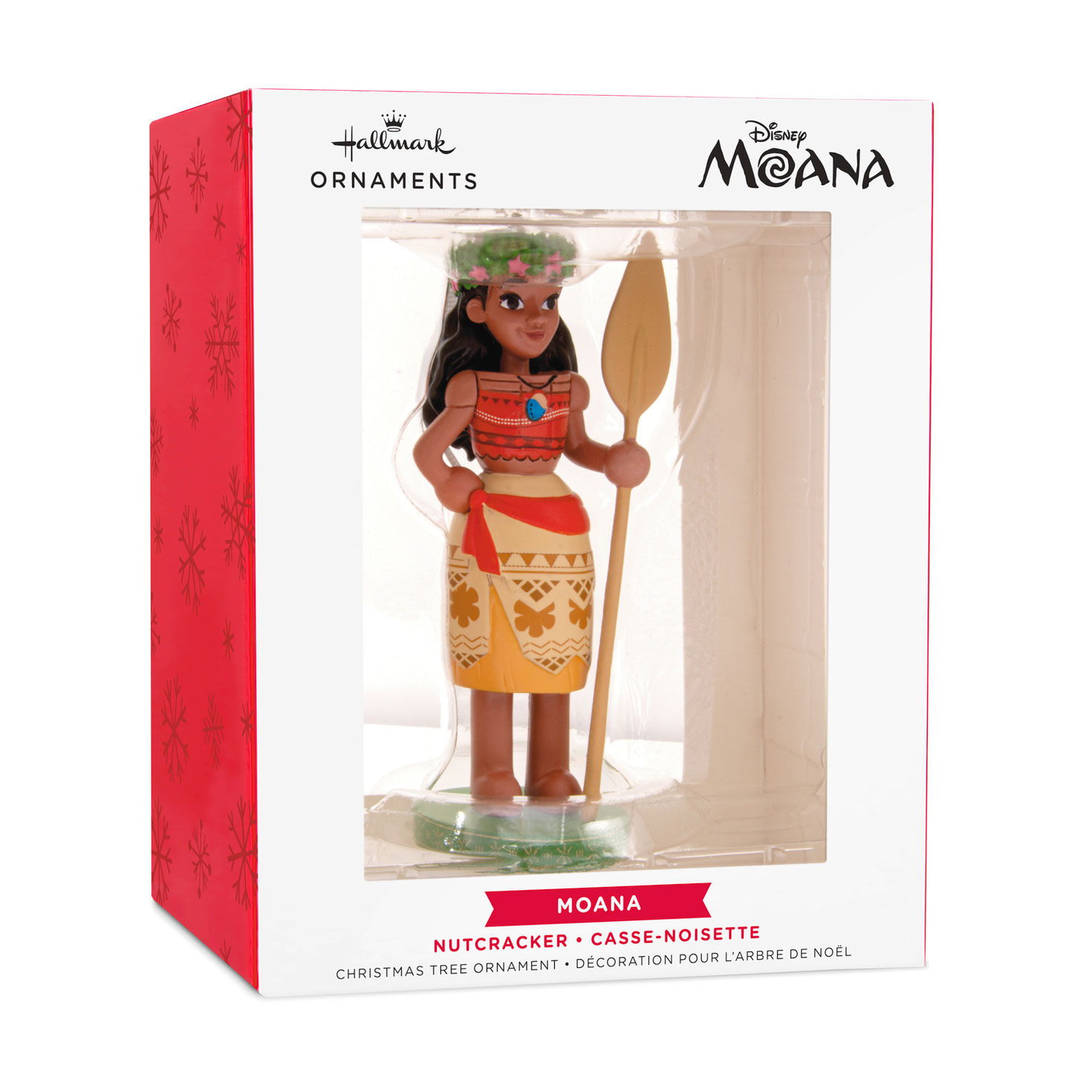 Disney Moana Nutcracker Christmas Ornament package front image number 7