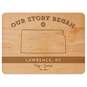 Where Our Story Began Personalized Wood Cutting Board, , large image number 1