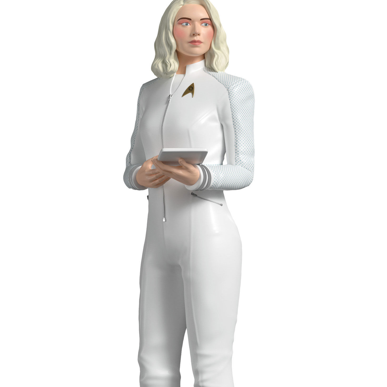 Star Trek Nurse Christine Chapel Keepsake Ornament upclose view image number 5