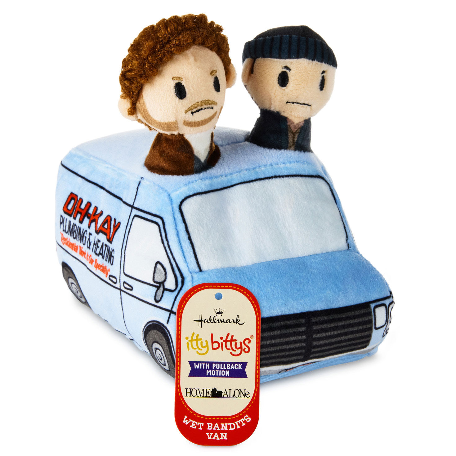 Home Alone Wet Bandits in Van Plush Toy front with tag image number 2