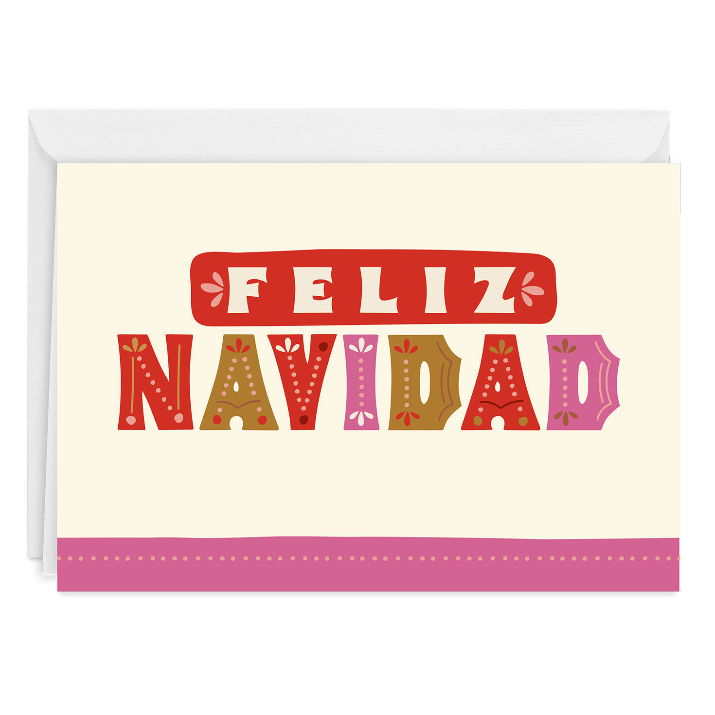 Feliz Navidad Spanish-Language Custom Christmas Card