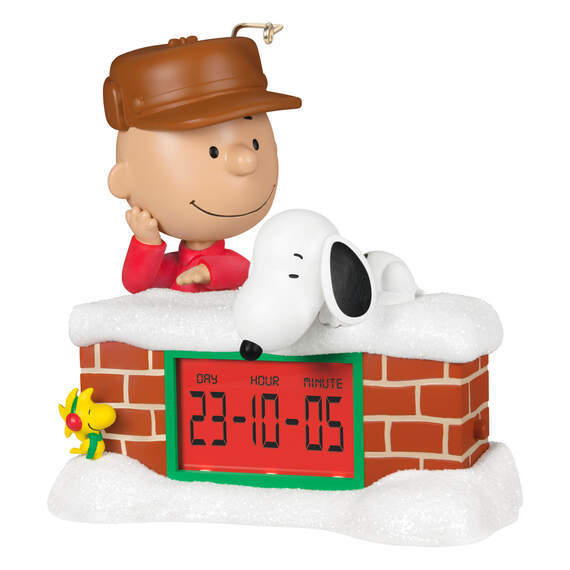The Peanuts® Gang Countdown to Christmas Ornament With Light, , large image number 1