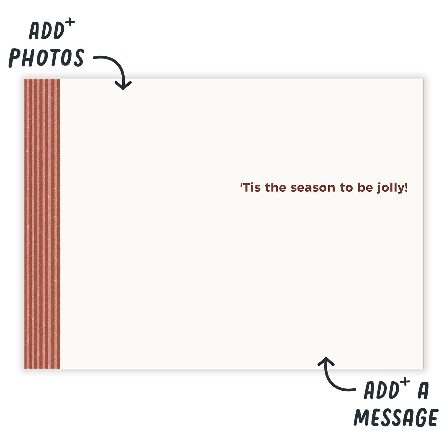 Vintage Happy Santa Christmas eCard, , large image number 3