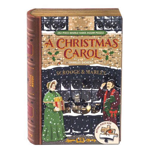 Professor Puzzle A Christmas Carol 252-Piece Jigsaw Puzzle, 