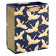 6.5" Birds on Navy Small Gift Bag