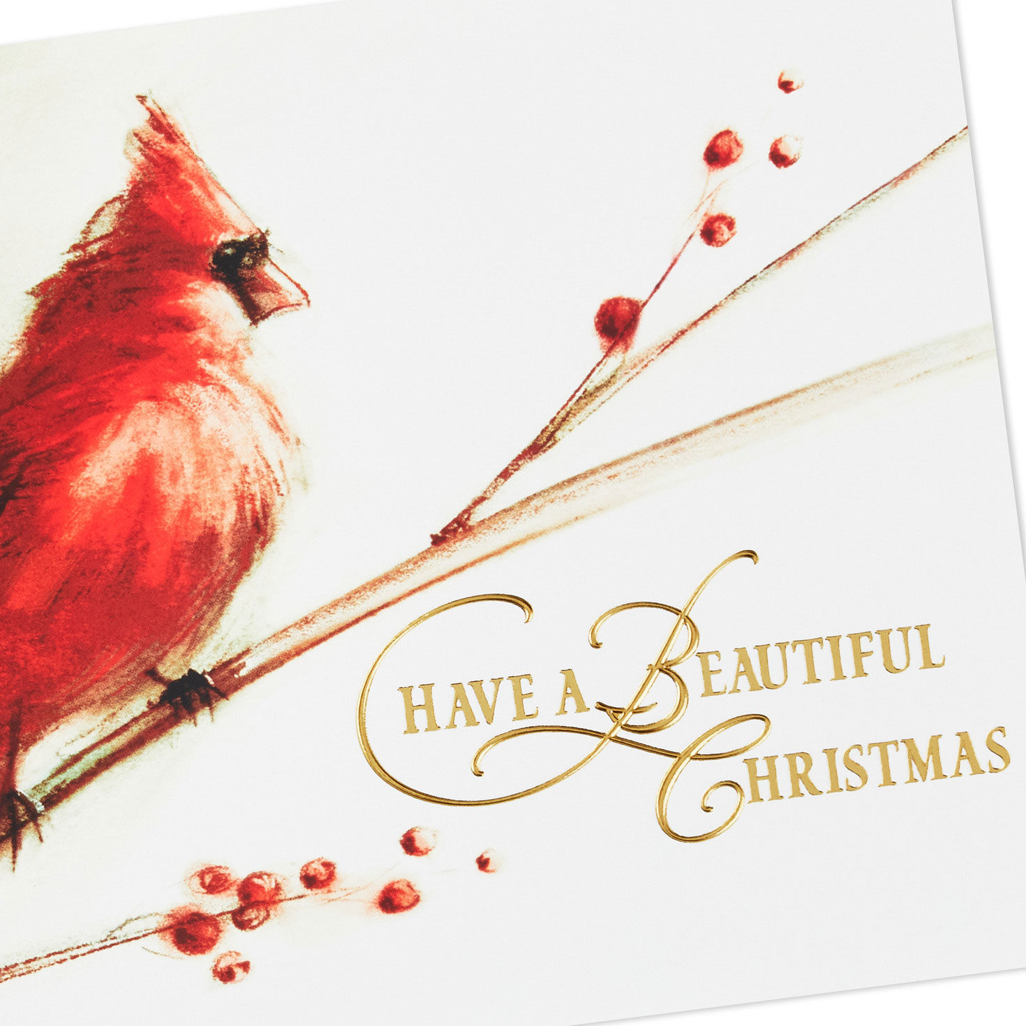 Cardinal Boxed Christmas Cards Bulk Pack card frotn detail image number 5
