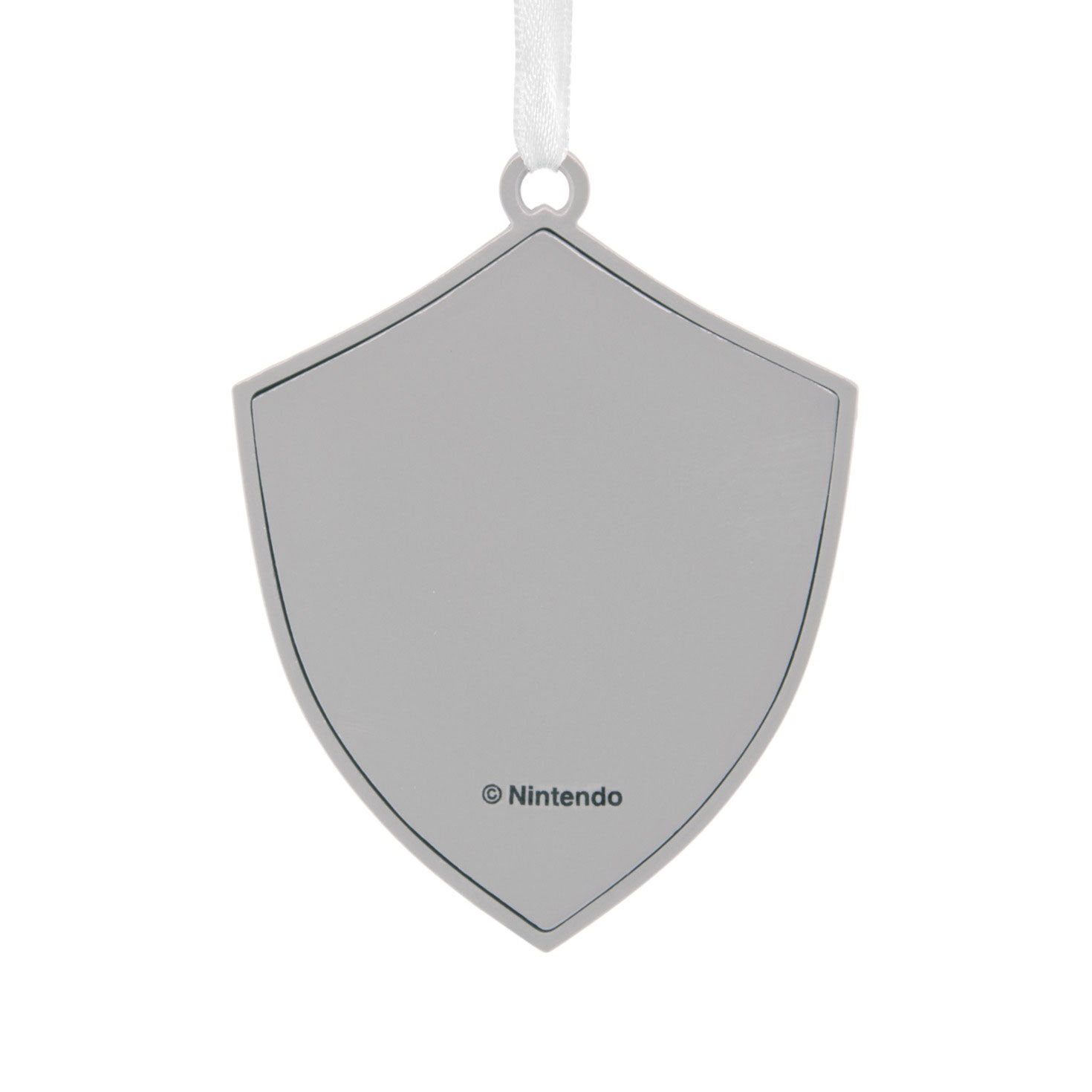 Zelda Blue Shield Christmas Ornament Back image number 6