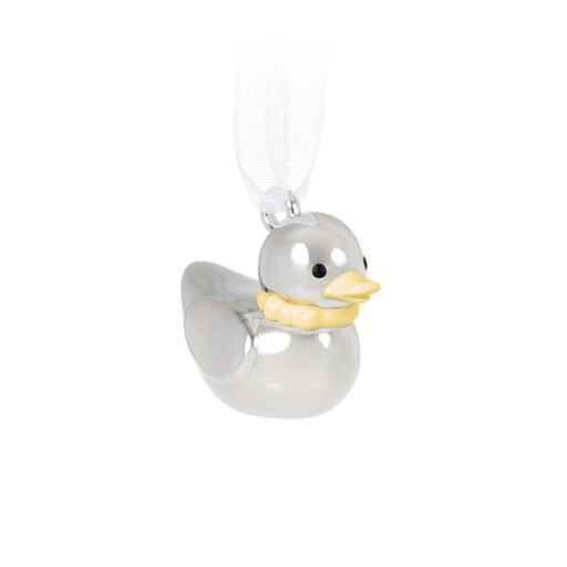 Mini Lil' Duck Metal Ornament, 0.88", 