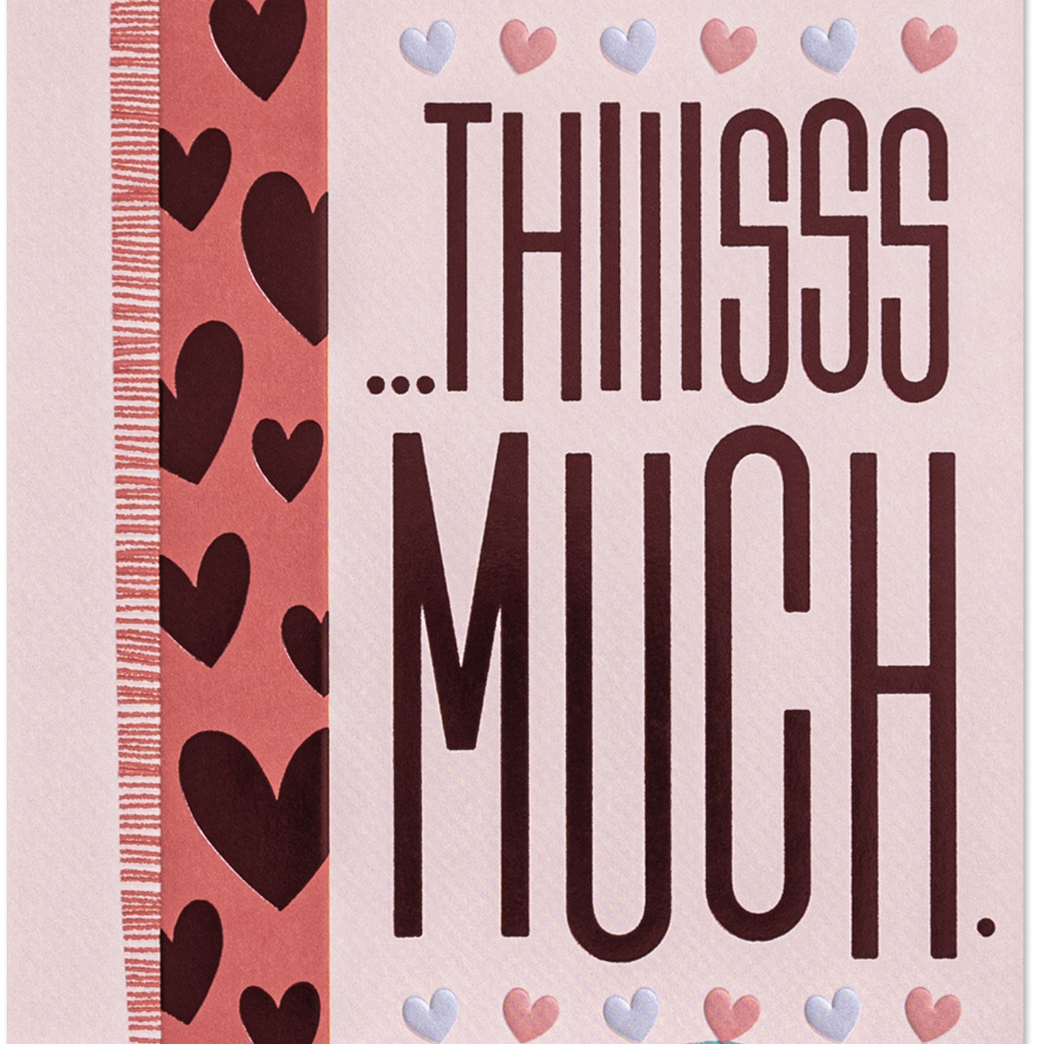 Giraffe Love Valentine's Day Card for Kids Sentiment image number 3