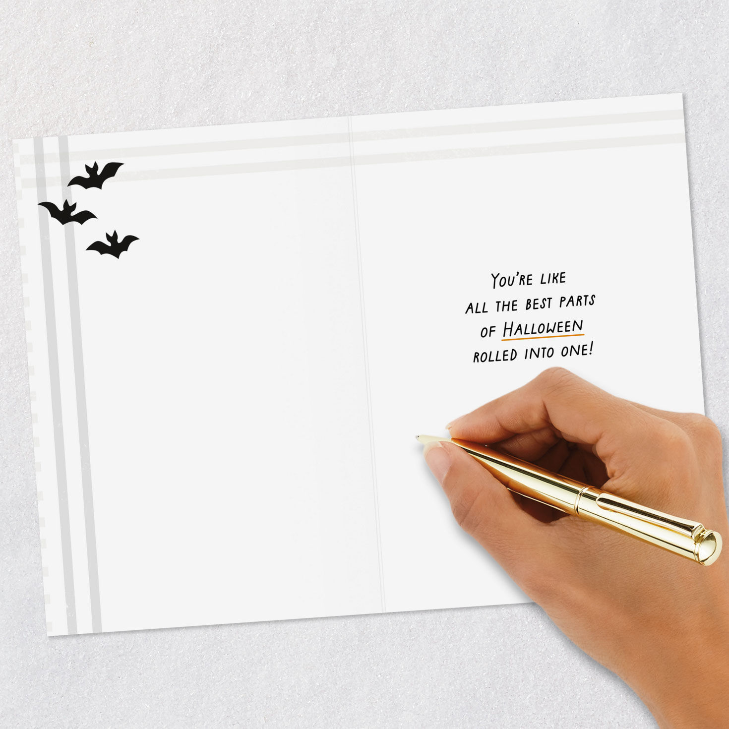 Cute Monsters Halloween Card for Grandson Signing card image number 6