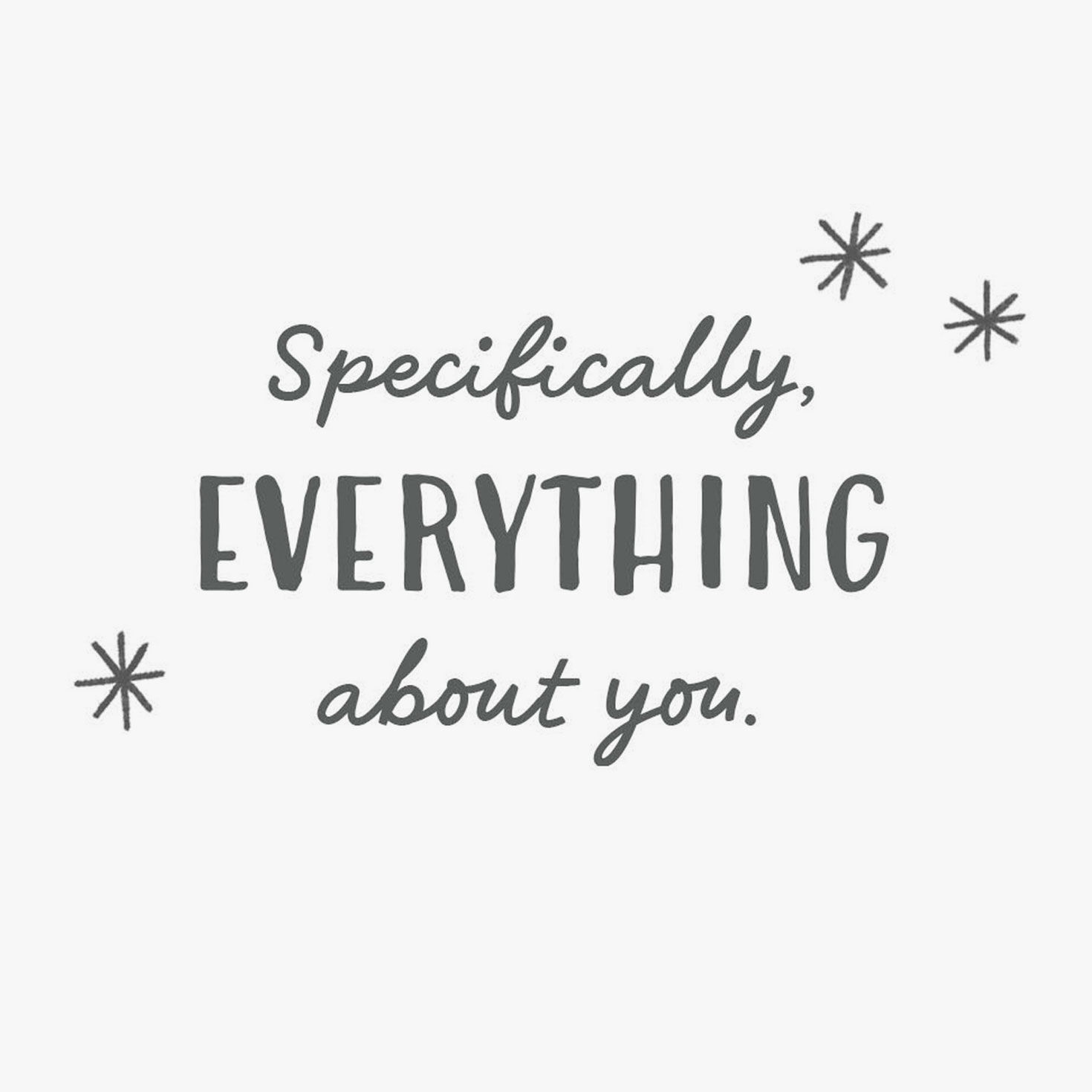 Gazing Tabby Cat Romantic Love Card Sentiment image number 2