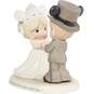 Precious Moments Happily Ever After Disney Wedding Couple Figurine, 6", , large image number 2