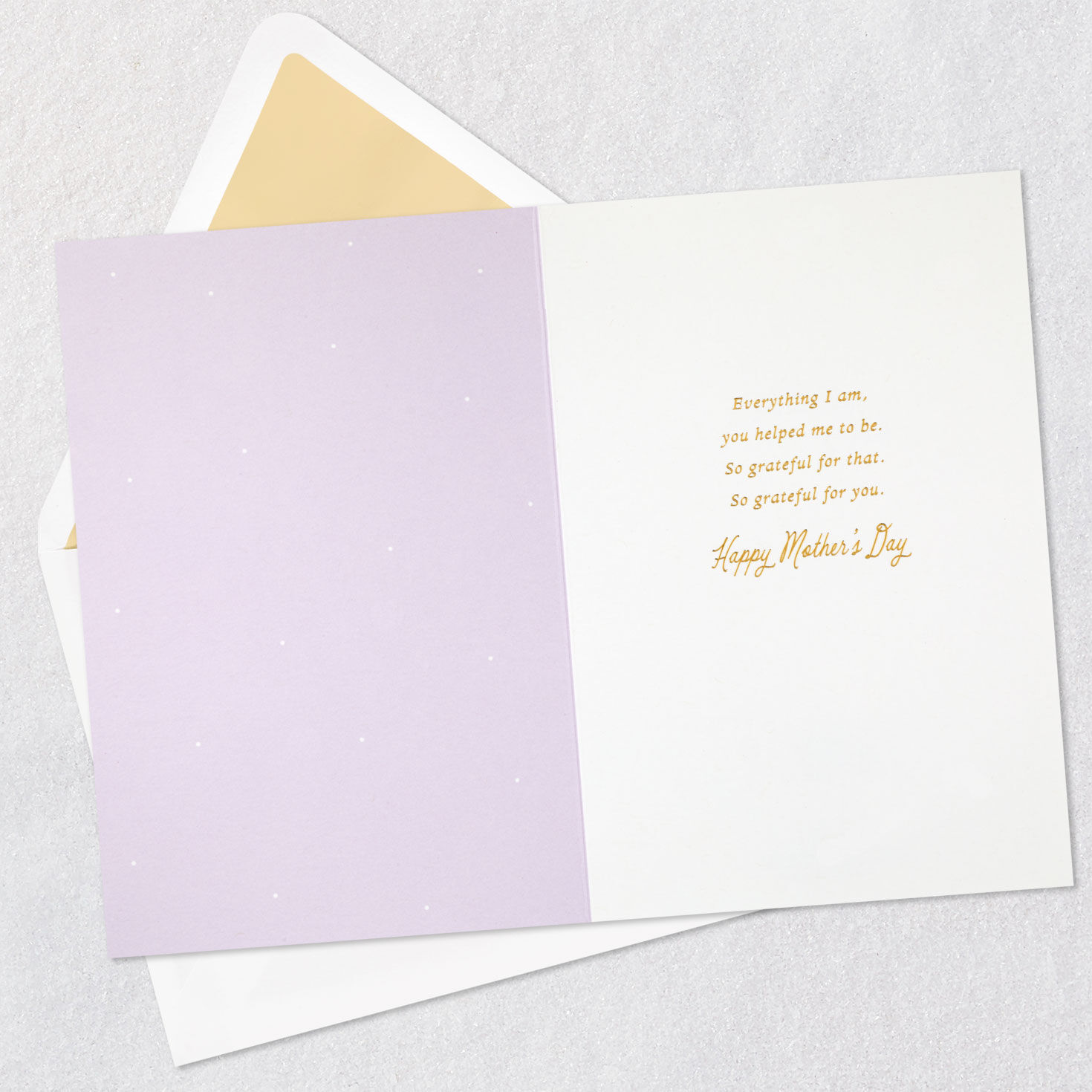 3D Flower Bouquet Mother's Day Card for Mom Open card with envelope image number 3