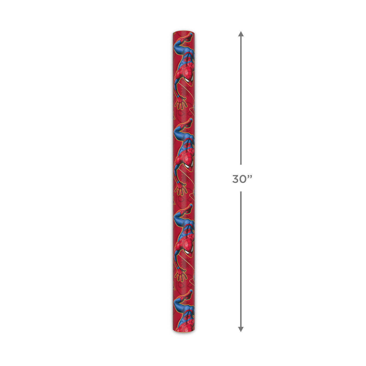 Marvel Spider-Man on Red Wrapping Paper Roll, 17.5 sq. ft. for only USD 4.99 | Hallmark