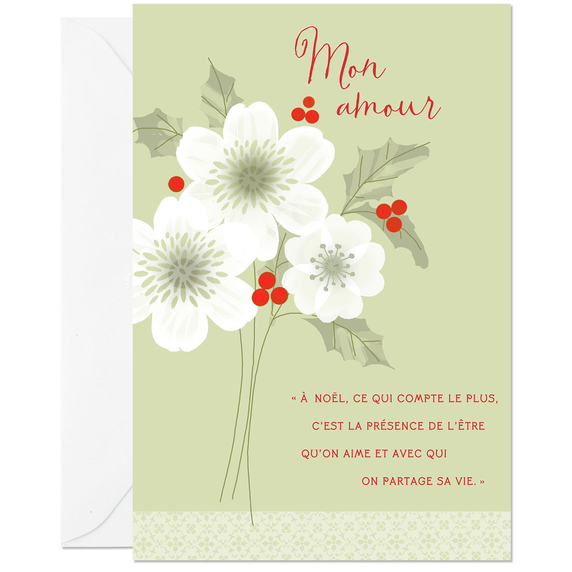Se1qiqzymppvjm How to say my love in french. https www hallmark com cards greeting cards my love french language romantic christmas card 699xqq2632 html
