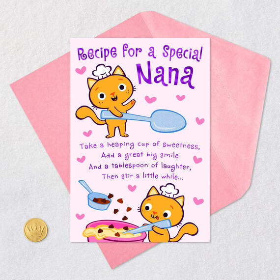 Recipe for a Perfect Nana Mother's Day Card, , large image number 5