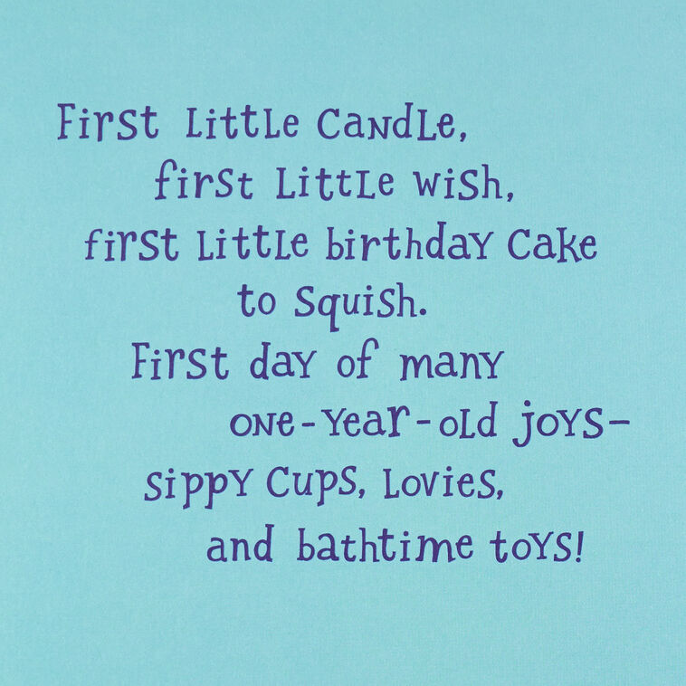 Peanuts® Snoopy First Birthday Card for Grandson, , large image number 2